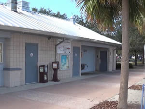 restrooms at ballast point boat ramp